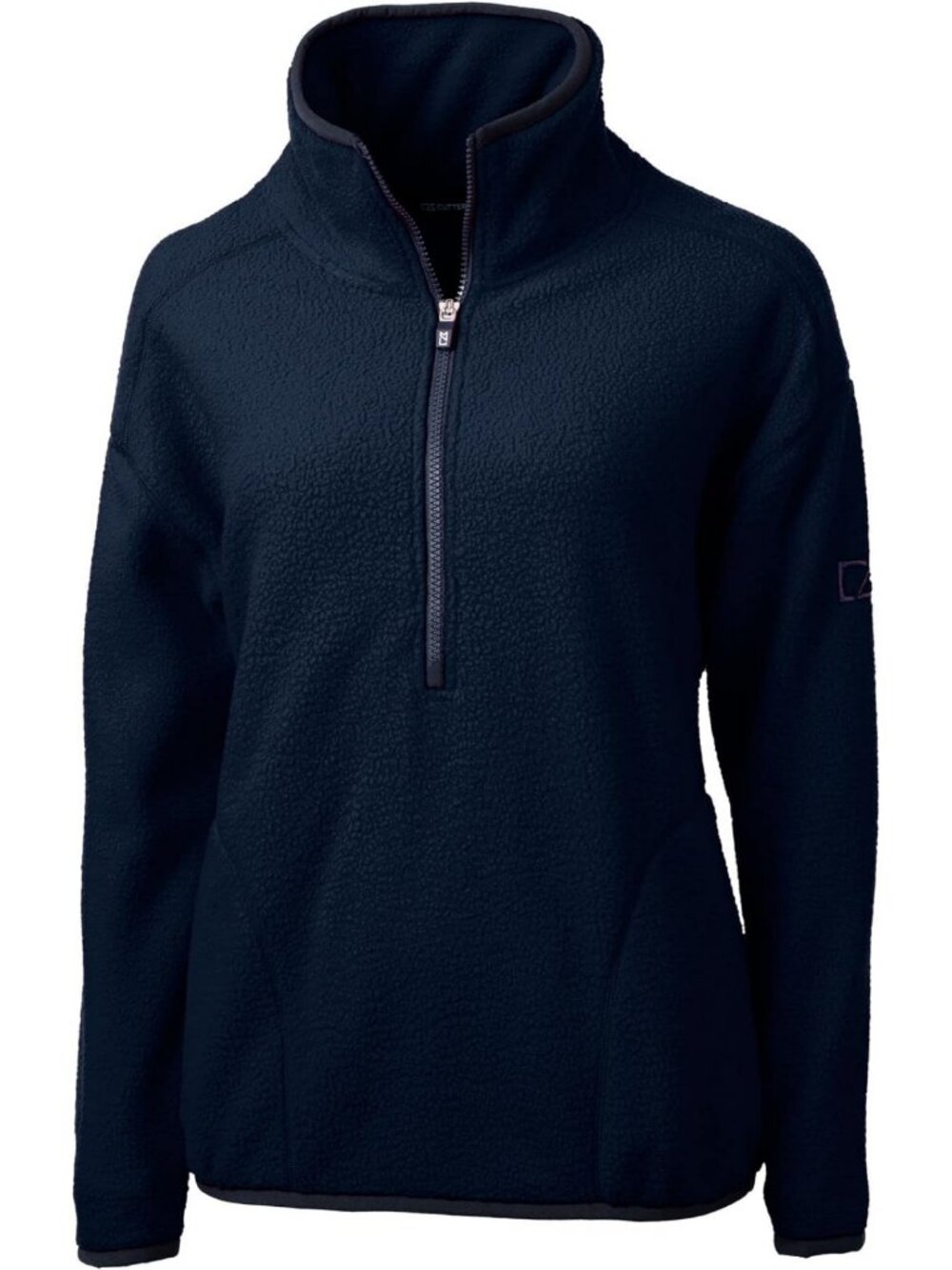 Cozy Eco-Friendly Women's Sherpa Fleece Pullover - Perfect for Layering